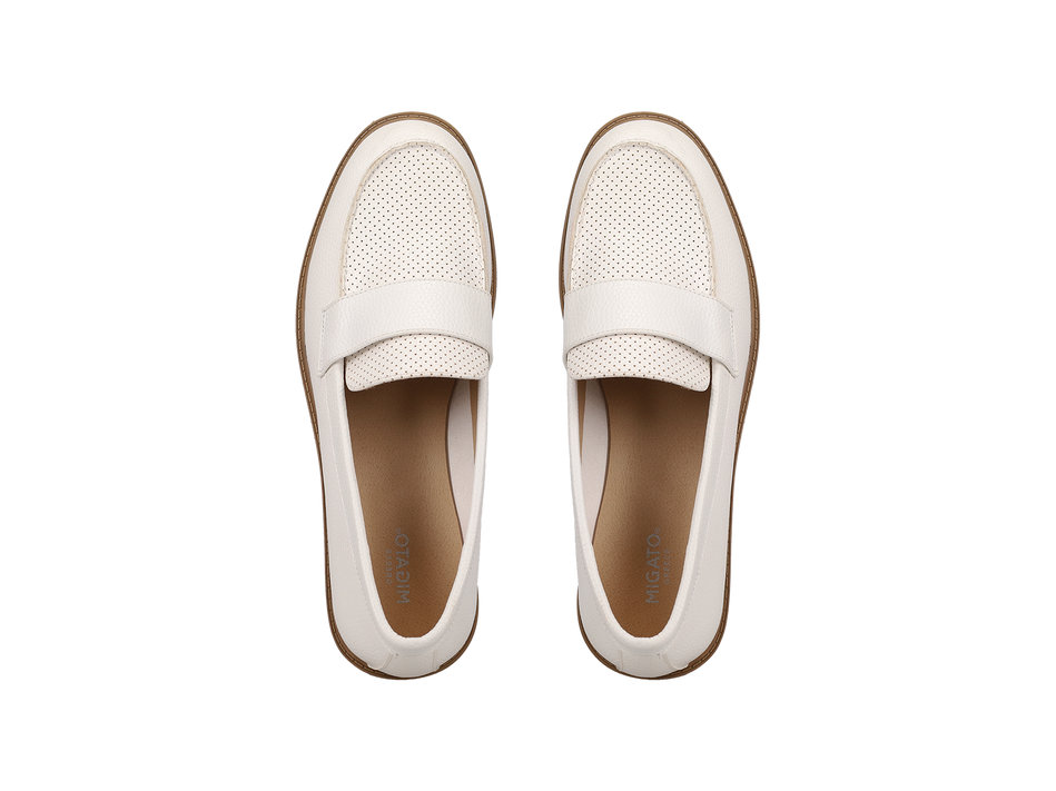 White loafer