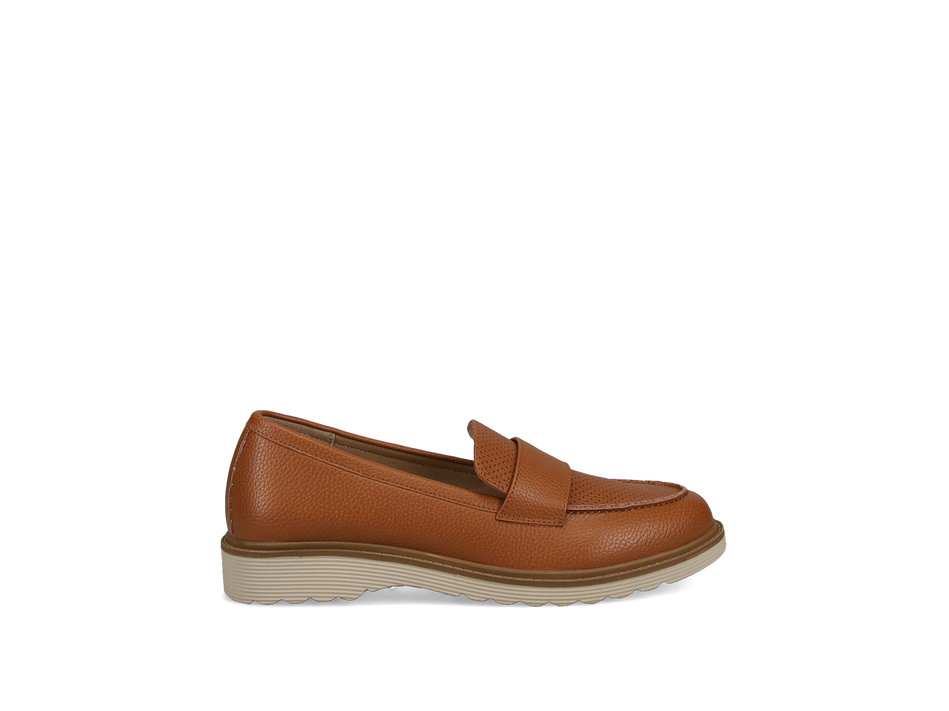 Tan loafer