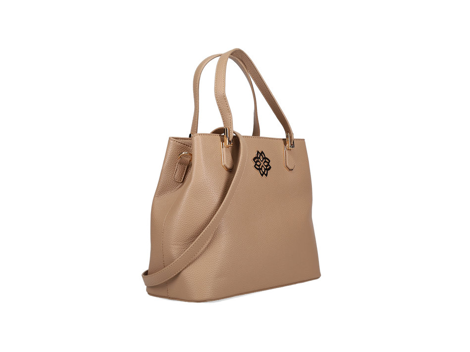 Taupe shoulder bag