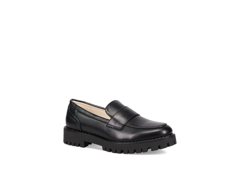 Μαύρο chunky loafer