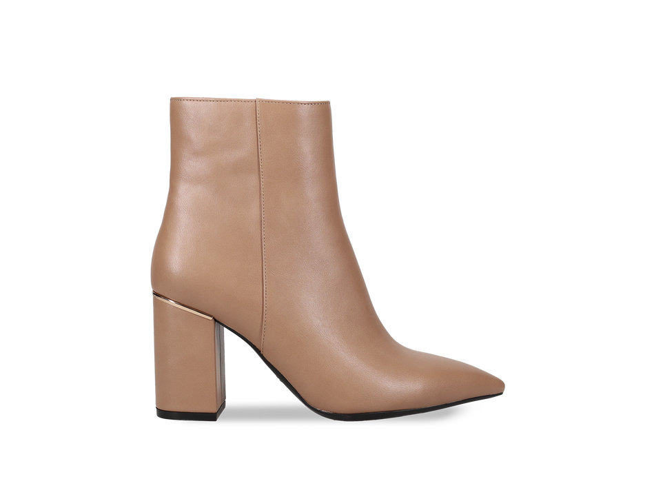 Taupe bootie