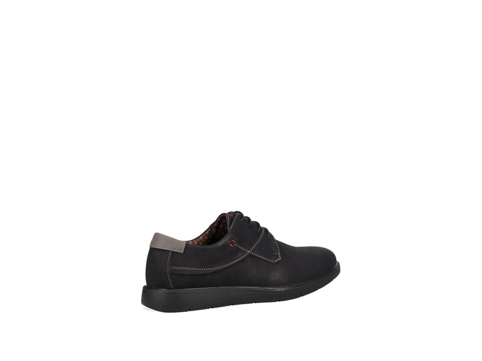 Mens black Oxford shoe