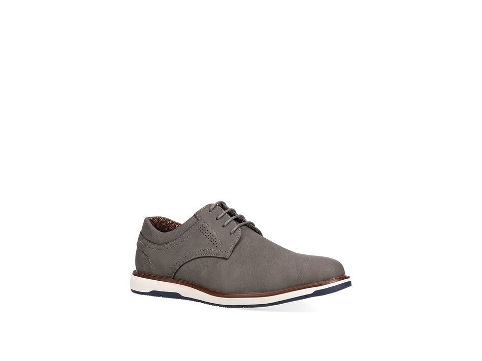 Mens grey Oxford shoe