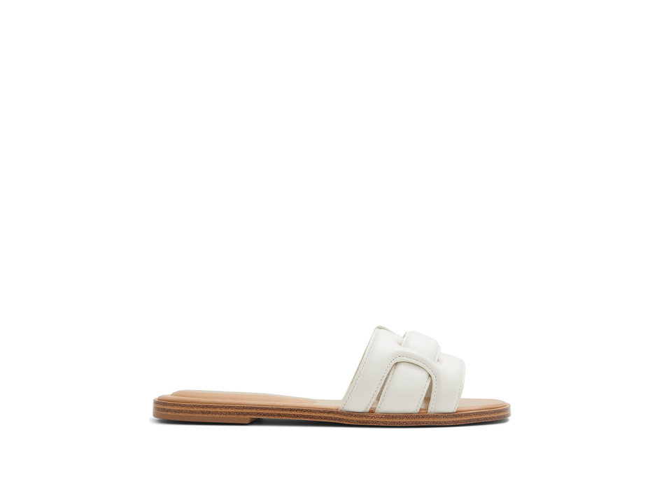 White leather sandal ELENAA