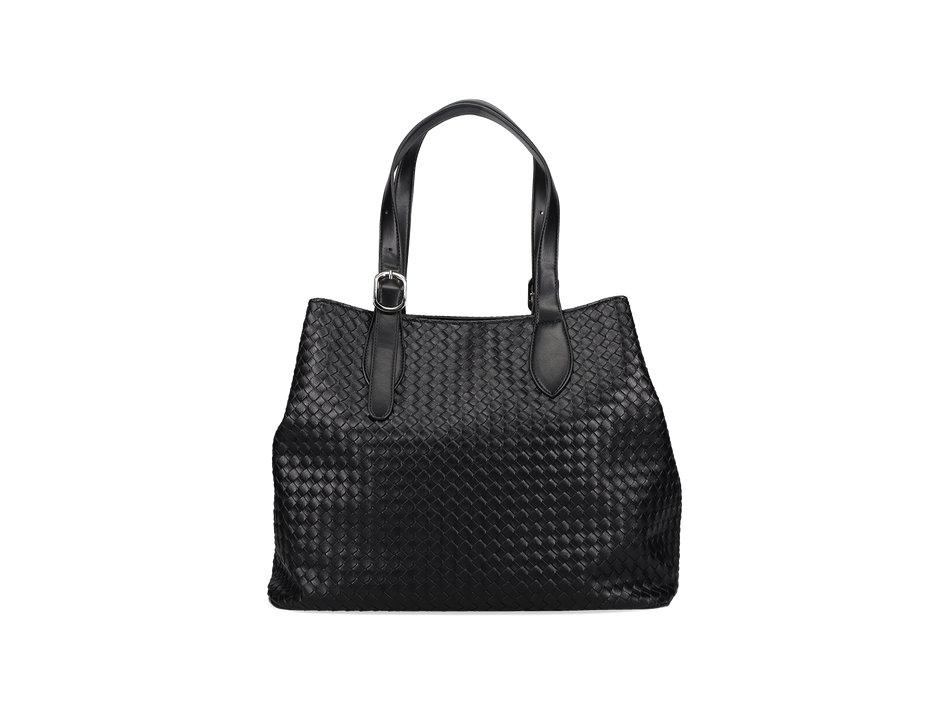 Black shoulder bag