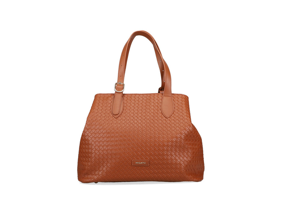 Tan shoulder bag