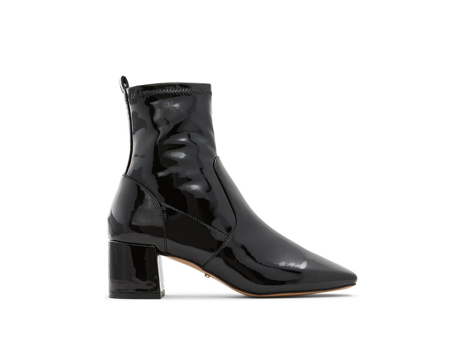 Black patent bootie IBIRASWEN