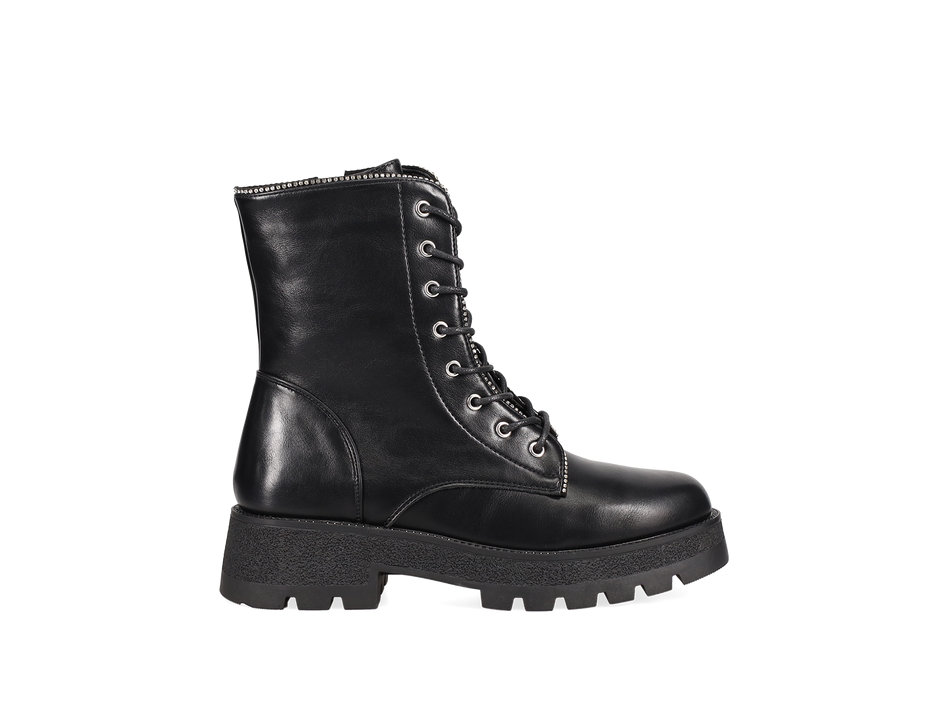 Black army bootie