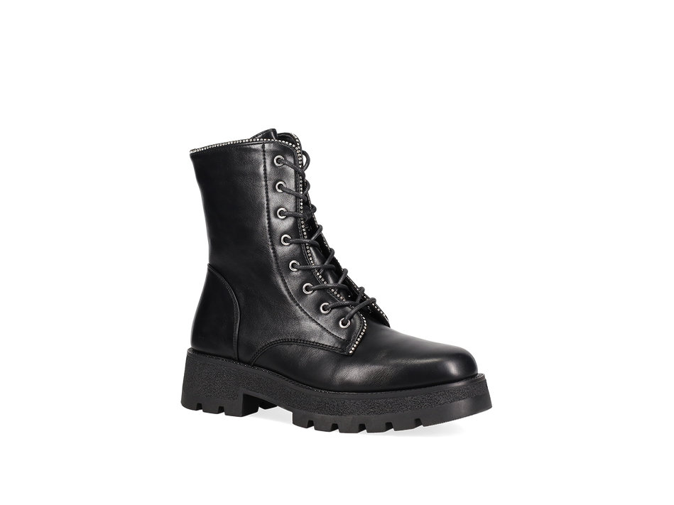 Black army bootie