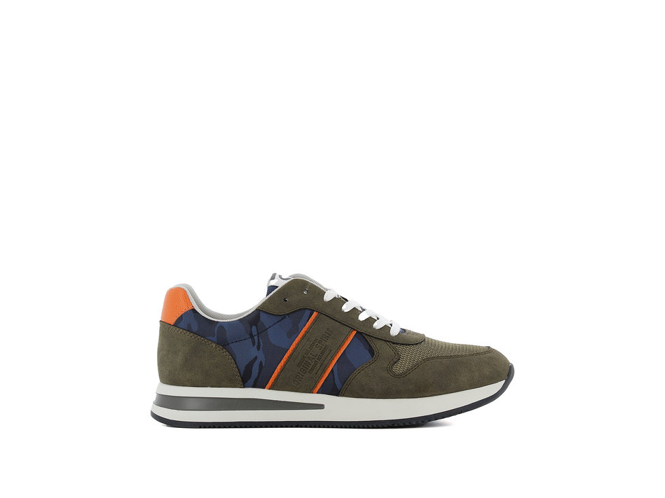 Mens khaki green sneaker