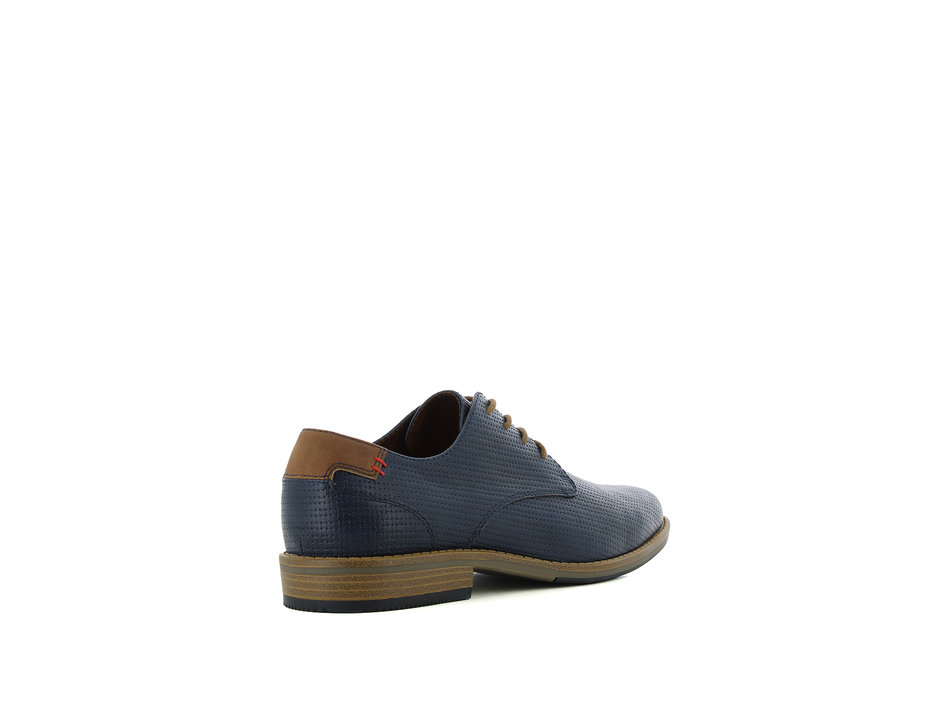 Mens blue Oxford shoe