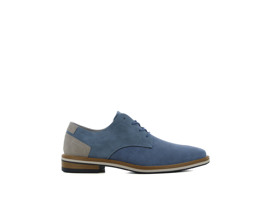 Mens blue denim shoe