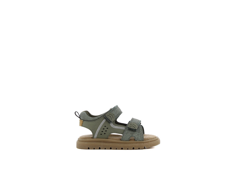 Kids khaki green sandal