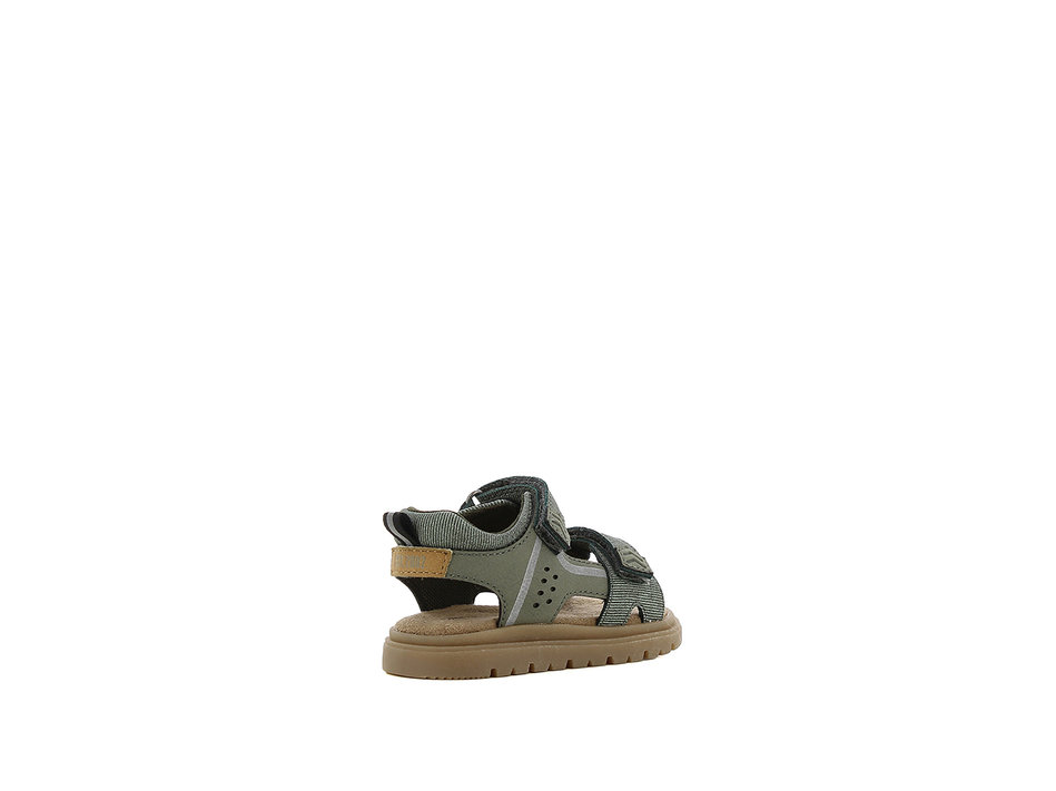 Kids khaki green sandal