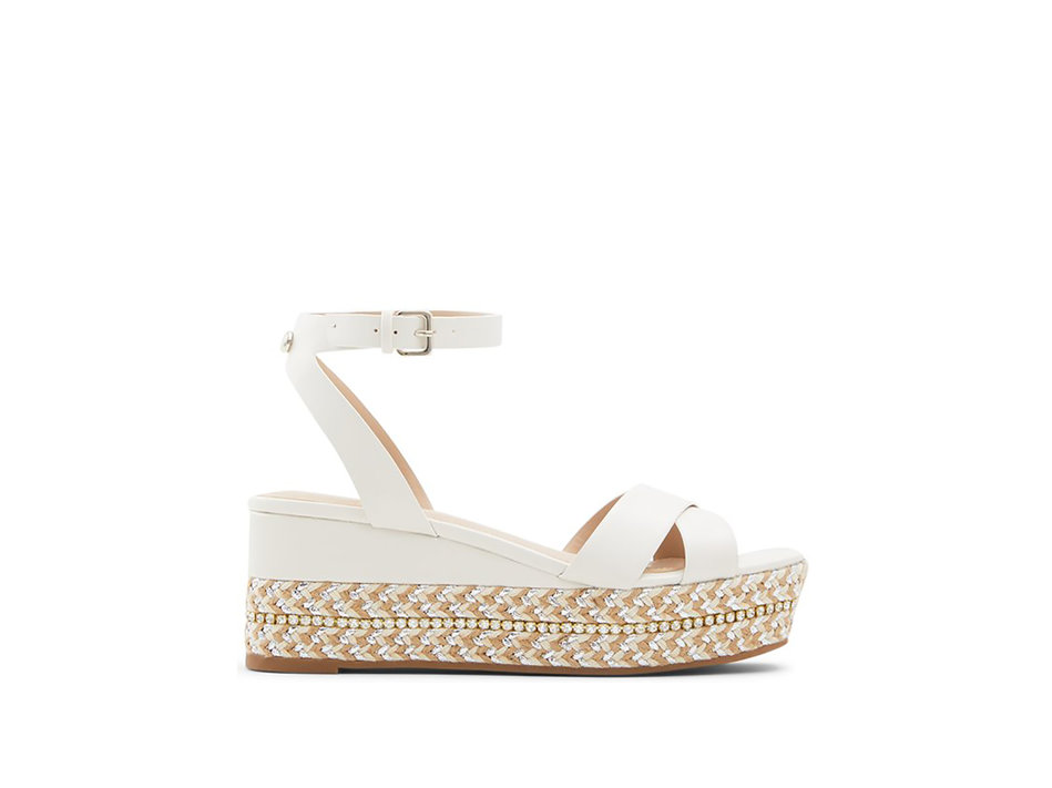 White espadrille sandal LAUNIA