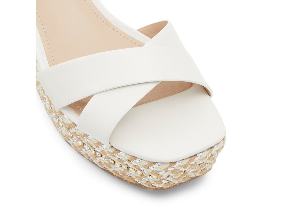 White espadrille sandal LAUNIA