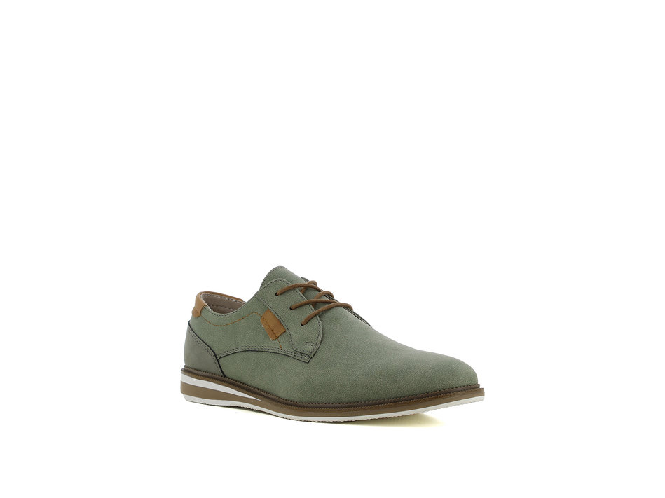 Mens khaki green shoe