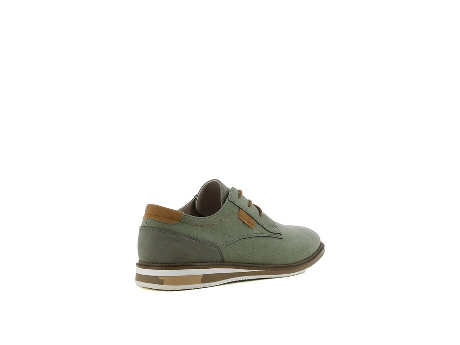 Mens khaki green shoe