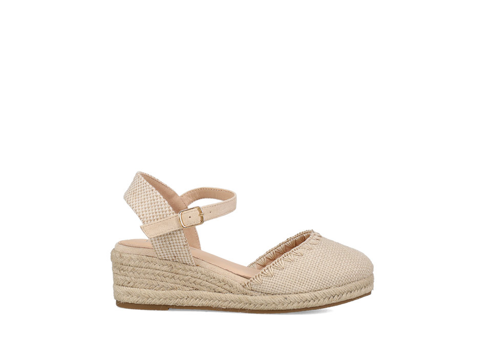 Beige espadrille