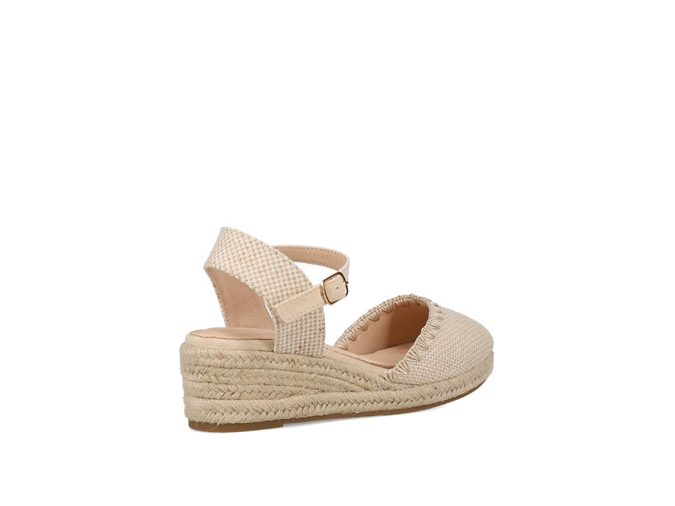 Beige espadrille