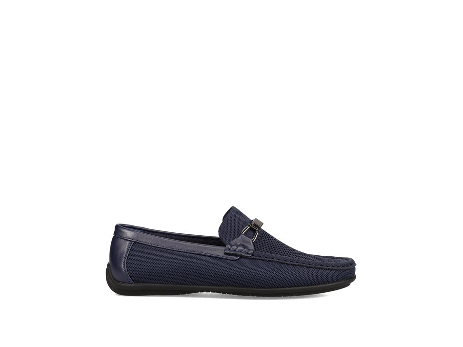 Mens navy blue loafer