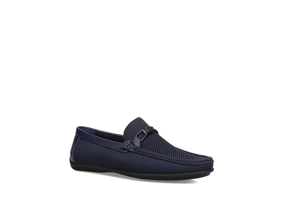 Mens navy blue loafer