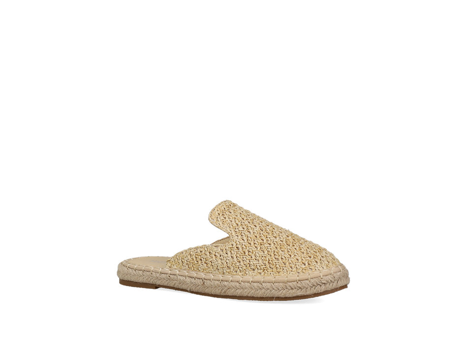 Beige slip-on espadrille