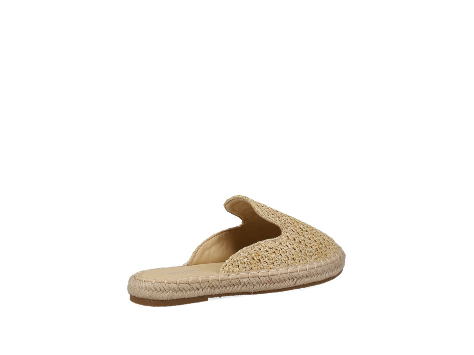 Beige slip-on espadrille