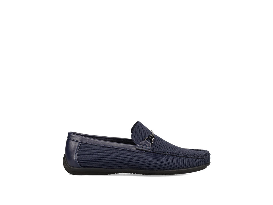 Mens navy blue loafer