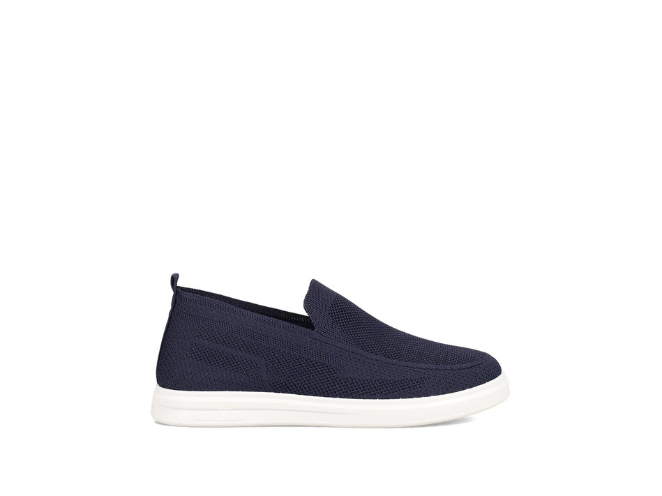 Mens navy blue loafer