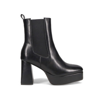 Black high heel bootie Migato