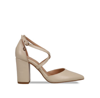 Beige pump