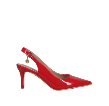 Red patent pump