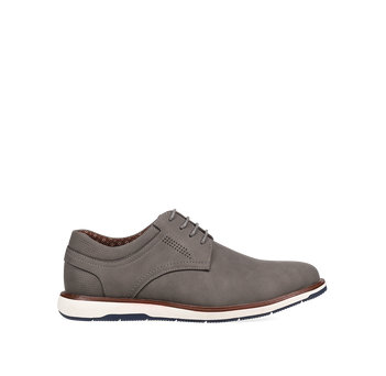 Mens grey Oxford shoe