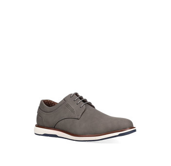 Mens grey Oxford shoe