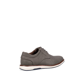 Mens grey Oxford shoe