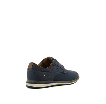 Men''s dark blue Oxford shoe