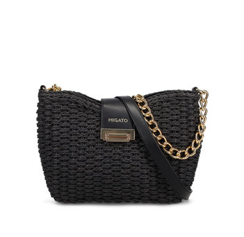 Black shoulder bag