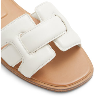 White leather sandal ELENAA