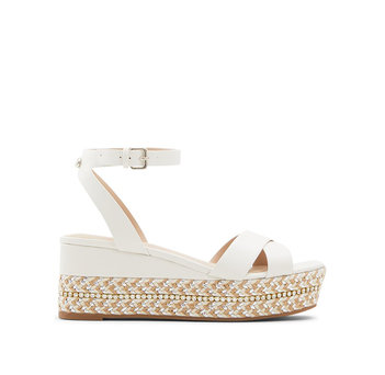 White espadrille sandal LAUNIA