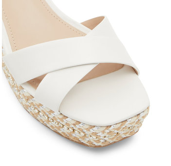 White espadrille sandal LAUNIA