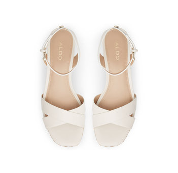 White espadrille sandal LAUNIA