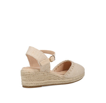 Beige espadrille