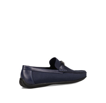 Men''s navy blue loafer