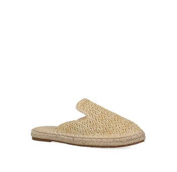 Beige slip-on espadrille