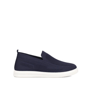 Mens navy blue loafer