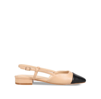 Beige ballet flat