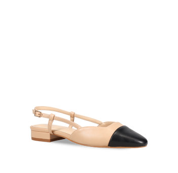 Beige ballet flat