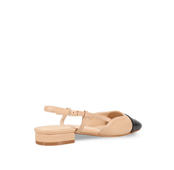 Beige ballet flat