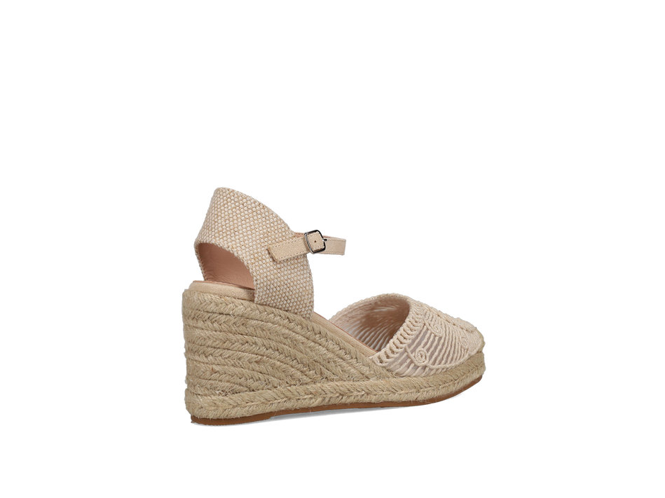 Beige espadrille